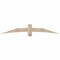 Ekena Millwork Bellingham Smooth Timber Gable Bracket, Douglas Fir, 84"W x 14"H x 5 1/2"D x 5 1/2"F, 4/12 Pitch GBW084X14X0606BEL00SDF - alternate 1